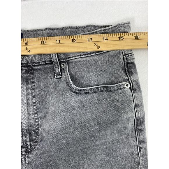 GAP 1969 Jeans Womens Size 12 Faded Black‎ Denim True Skinny Stretch - Picture 10 of 16